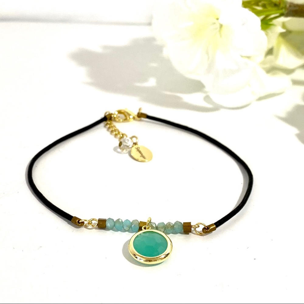 Sapanyu Anklet! Beautiful Amazonite anklet